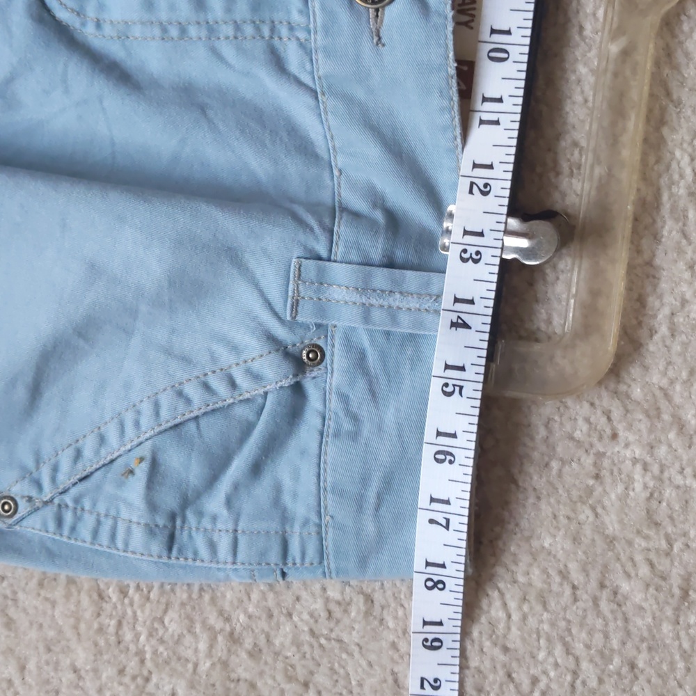Slate Blue Capris - Picture 6 of 9